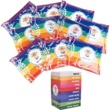  Színes dekor por - 10x100g party kellék