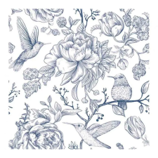  Színes Fauna and Flora szalvéta 20 db-os 33x33 cm party kellék