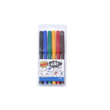 Színes filctoll készlet 6 darabos filctoll, marker