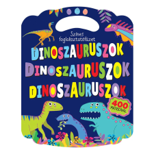 Színes foglalkoztatófüzet dinoszauruszokkal gyermek- és ifjúsági könyv