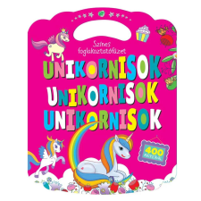 Színes foglalkoztatófüzet unikornisokkal gyermek- és ifjúsági könyv