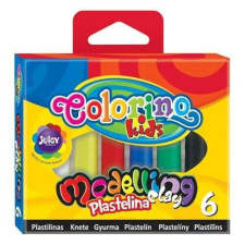 Színes gyurmakészlet, 6 db-os, Colorino gyurma