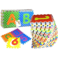 Színes habszivacs puzzle ábécé és számok 36 darab puzzle, kirakós