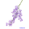  Színes hamvas művirágos ág 64cm - Lila