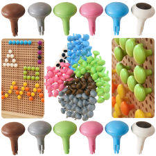  Színes Jumbo Fogaskerekek STEM táblához - 128 db puzzle, kirakós