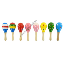  Színes maracas 10,5x3,5 cm játékhangszer
