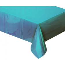 SZÍNES Metallic Light Blue, Kék asztalterítő 137x183 cm party kellék