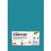  Színes papír, A4, 130 g, 100 lap, FOLIA, türkiz