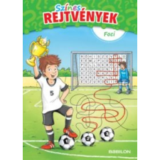 Színes rejtvények - Foci gyermek- és ifjúsági könyv