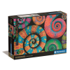 SZÍNES Színes Curly Tails 500 db-os Compact puzzle Clementoni