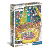 SZÍNES Színes Mordillo 1000 db-os Compact puzzle Clementoni