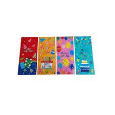  Színes szülinapos celofán tasak 12 db sütés és főzés