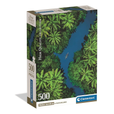 SZÍNES Trópusi folyó Aerial View 500 db-os Compact puzzle Clementoni puzzle, kirakós