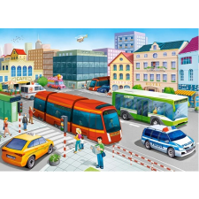  Színes városi puzzle 120 darabos puzzle, kirakós