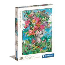 SZÍNES Virágzó gondolatok Head in Jungle 500 db-os puzzle Clementoni puzzle, kirakós