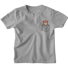  Színes Zsebminta Hód - Gyerek Póló gyerek póló