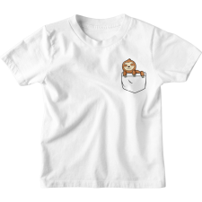  Színes Zsebminta Lajhár - Gyerek Póló gyerek póló