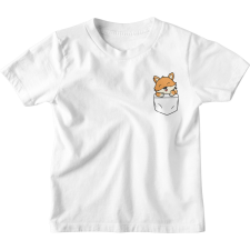  Színes Zsebminta Róka - Gyerek Póló gyerek póló