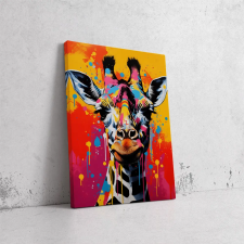  Színes Zsiráf - Pop Art Vászonkép dekoráció