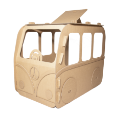  Színezhető karton játék - Játék karton lakóautó egyéb bébijáték