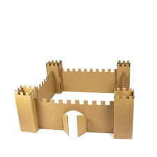  Színezhető karton játék - Karton lovagi erőd egyéb bébijáték