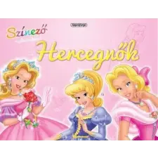  Színező matricákkal - Hercegnők gyermek- és ifjúsági könyv