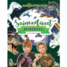  - Színezőfüzet tetkókkal - Dinoszauruszok gyermek- és ifjúsági könyv