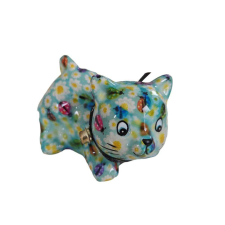  Színpompás mini cica persely - Katica mintás persely