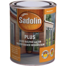  SZÍNTELEN - SADOLIN PLUS VIZES BÁZISÚ VASTAGLAZÚR - 2,5L favédőszer és lazúr