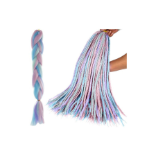  Szintetikus haj ombre kék/lila Soulima 21366 póthaj