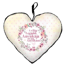  Szív alakú párna, Anyák napja, A világ legjobb anyukája az én anyukám ajándéktárgy