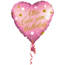  Szív Fólia lufi 43 cm party kellék