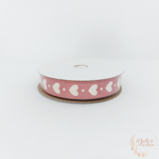  Szív mintás rusztikus szalag dekorációs kellék