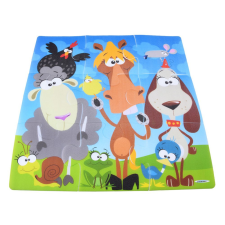 Szivacs puzzle szőnyeg Állatok 37cm x 37cm #3151 játszószőnyeg
