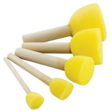  Szivacsecset készlet 5 darabos dekorációs kellék