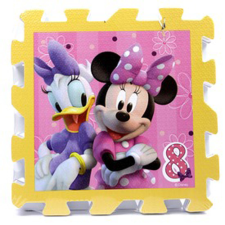 Szivacspuzzle szõnyeg és ugróiskola Minnie 8db játszószőnyeg