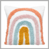  Szivárvány mintás puha díszpárna ZTN 194013