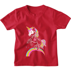  Szivárvány Unikornis - Gyerek Póló