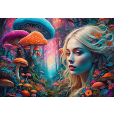  Szivárványerdő puzzle 1000 darabbal puzzle, kirakós