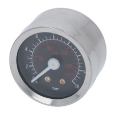  Szivattyú nyomás mérő ø 41 mm 0÷16 bar kávéfőző kellék