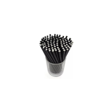 - Szívószál papír fekete  6mmx230mm 100db/csomag konyhai eszköz