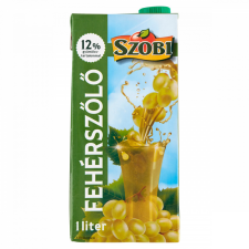 Szobi szűrt-fehérszőlő ital cukorral és édesítőszerekkel 1 l üdítő, ásványviz, gyümölcslé