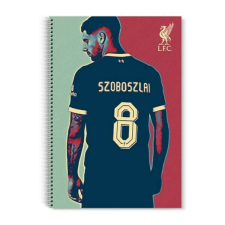 Szoboszlai - Liverpool spirálfüzet - A4 kockás füzet