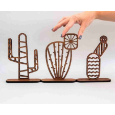  Szobrocska kaktusz dekorációs kellék