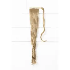  Szőke Hullámos Tépőzáras Póthaj Copfhoz 50 cm póthaj