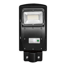  Szolár utcai LED lámpa mozgásérzékelővel, távirányítóval (8000lm) hideg fehér kültéri világítás