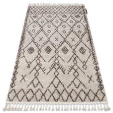 Szőnyeg BERBER TANGER B5940 bézs / barna Rojt shaggy 80x150 cm lakástextília