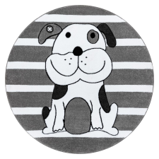  Szőnyeg kerek TINIES PUPPY szín szürke r120 Hakano lakástextília