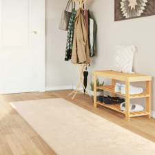  Szőnyeg Nyomtatás Krém 450 x 100 cm Poliészter és PVC lakástextília