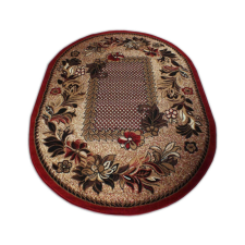  Szőnyeg ovális Dy. BCF Alfa 01 piros 150 x 210 cm lakástextília